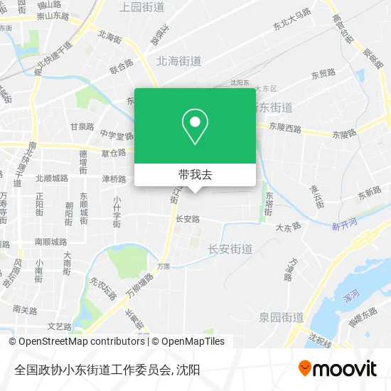 全国政协小东街道工作委员会地图
