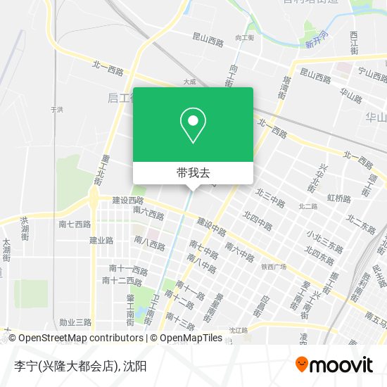 李宁(兴隆大都会店)地图