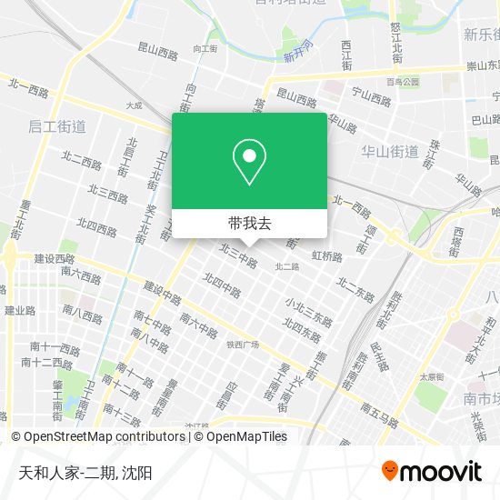 天和人家-二期地图