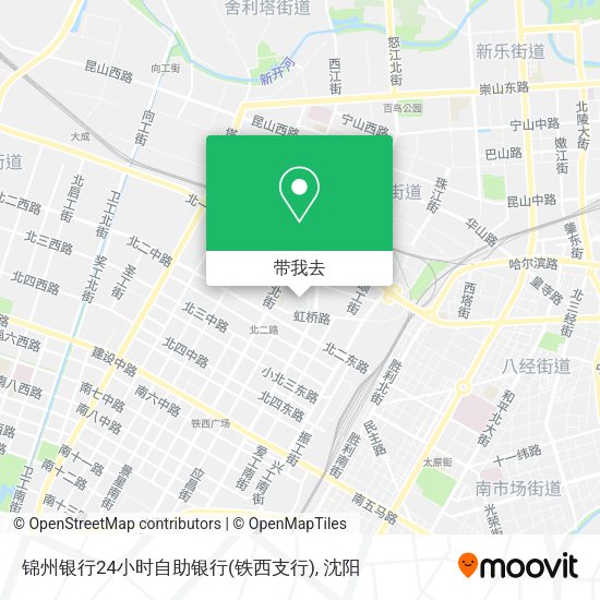 锦州银行24小时自助银行(铁西支行)地图