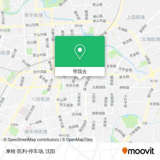 摩根·凯利-停车场地图