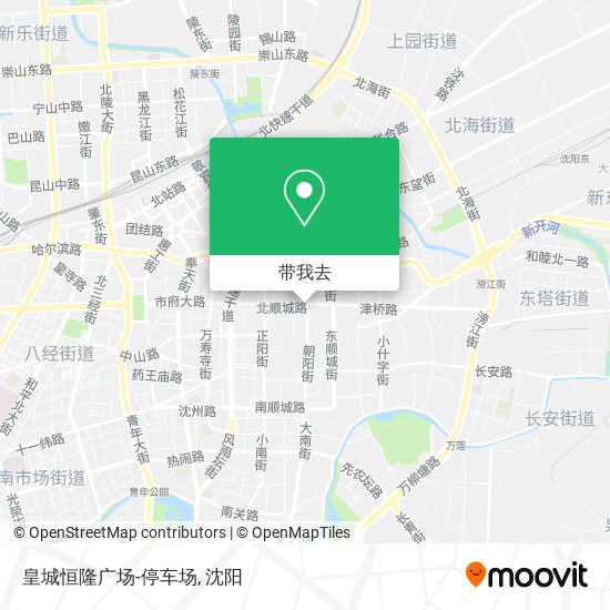 皇城恒隆广场-停车场地图