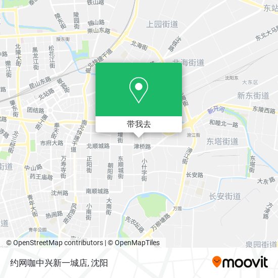 约网咖中兴新一城店地图