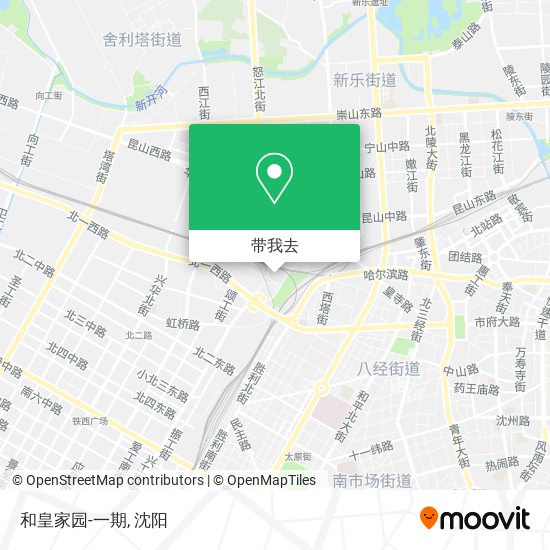 和皇家园-一期地图