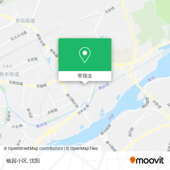 榆园小区地图