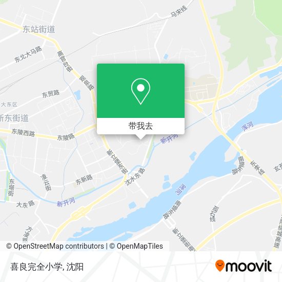 喜良完全小学地图