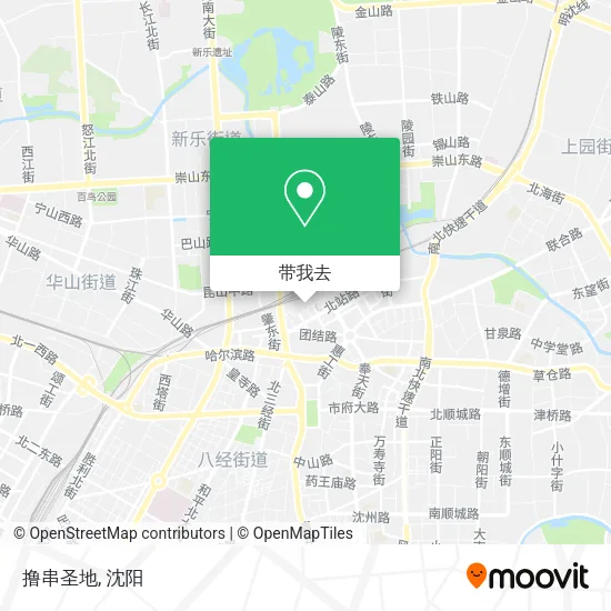 撸串圣地地图