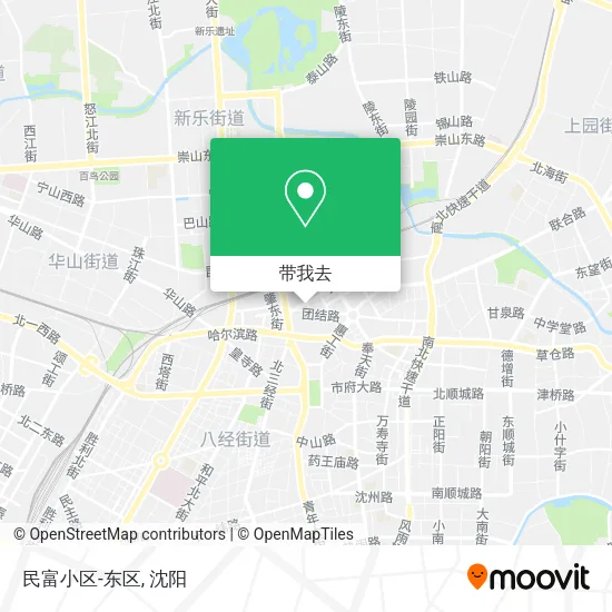 民富小区-东区地图