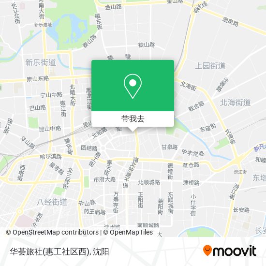 华荟旅社(惠工社区西)地图