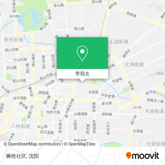 狮慈社区地图