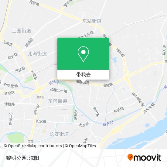 黎明公园地图