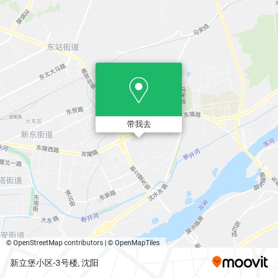 新立堡小区-3号楼地图