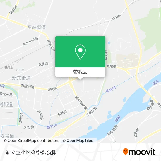 新立堡小区-3号楼地图