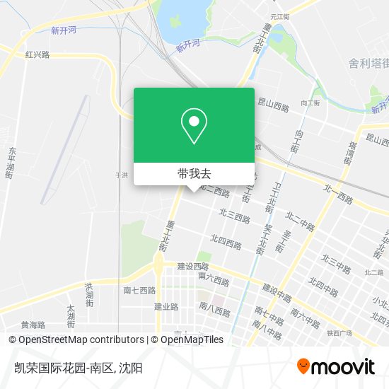 凯荣国际花园-南区地图