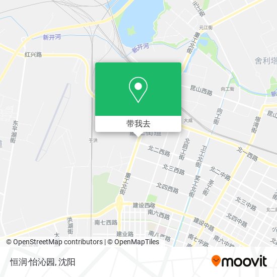 恒润·怡沁园地图