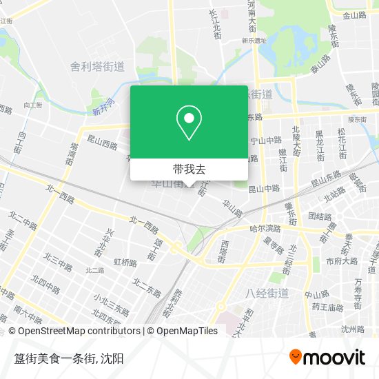 簋街美食一条街地图
