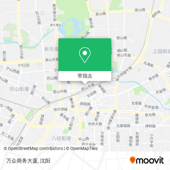 万众商务大厦地图
