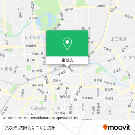 真功夫(沈阳北站二店)地图