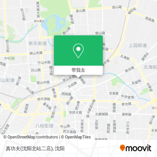 真功夫(沈阳北站二店)地图
