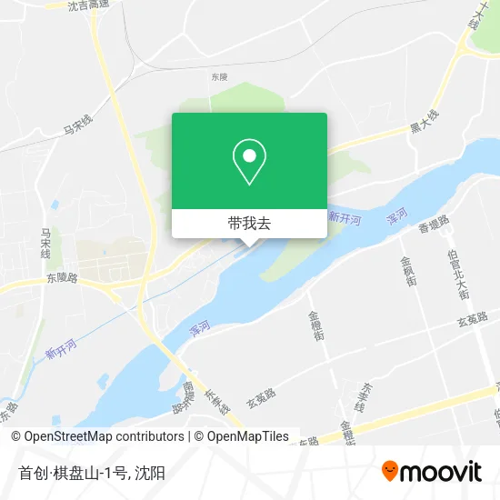 首创·棋盘山-1号地图
