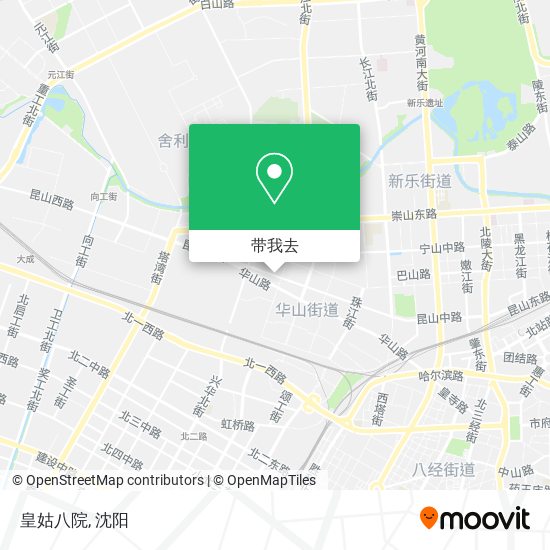 皇姑八院地图