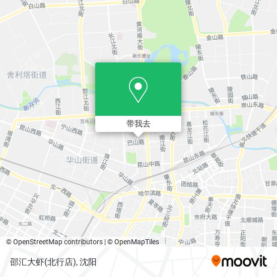 邵汇大虾(北行店)地图