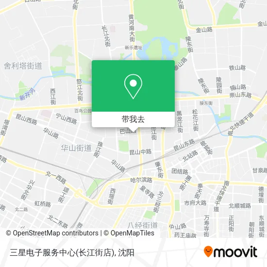 三星电子服务中心(长江街店)地图