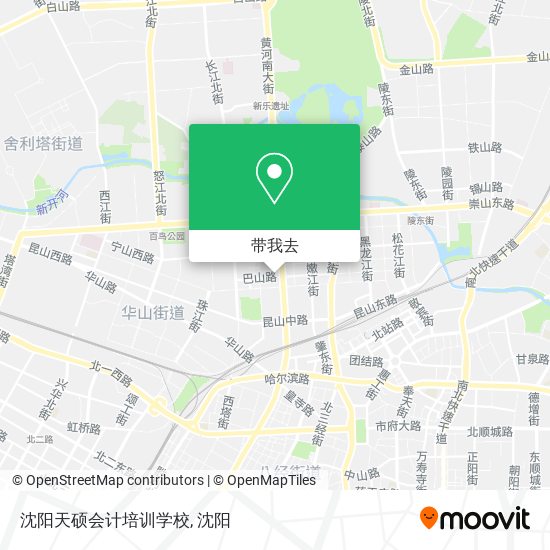 沈阳天硕会计培训学校地图