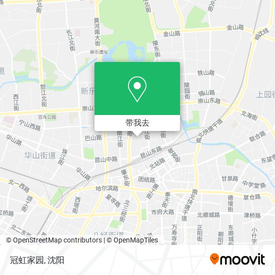 冠虹家园地图