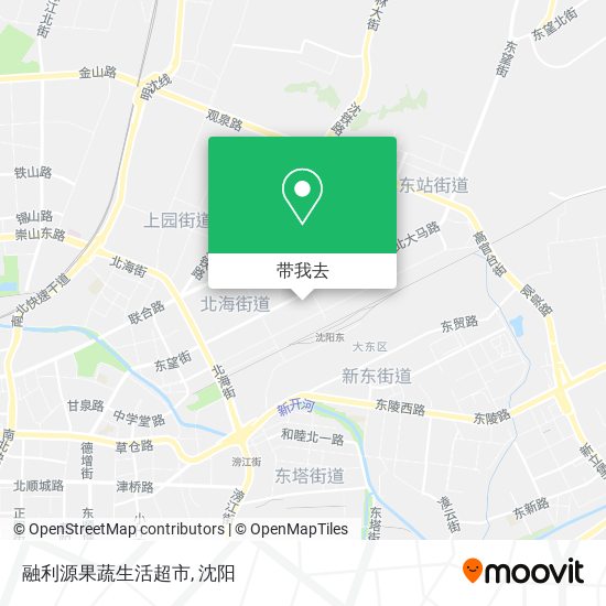 融利源果蔬生活超市地图