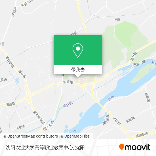 沈阳农业大学高等职业教育中心地图