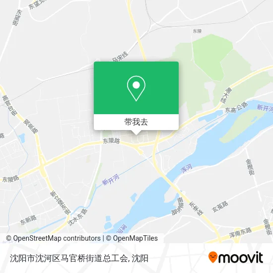 沈阳市沈河区马官桥街道总工会地图