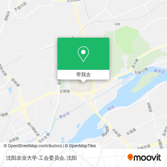 沈阳农业大学-工会委员会地图