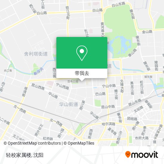 轻校家属楼地图