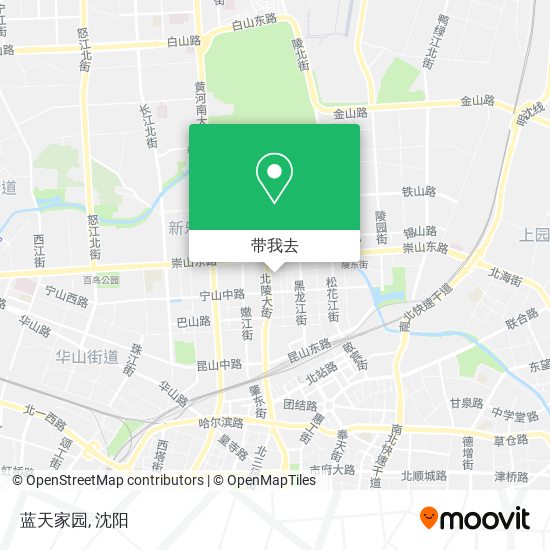 蓝天家园地图