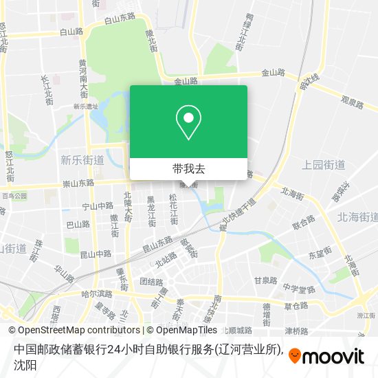 中国邮政储蓄银行24小时自助银行服务(辽河营业所)地图