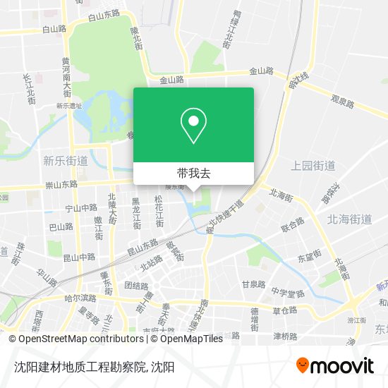 沈阳建材地质工程勘察院地图