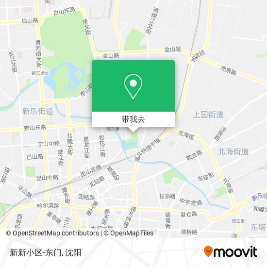 新新小区-东门地图