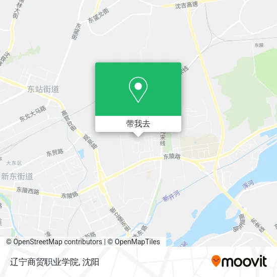 辽宁商贸职业学院地图