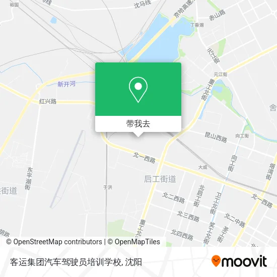 客运集团汽车驾驶员培训学校地图