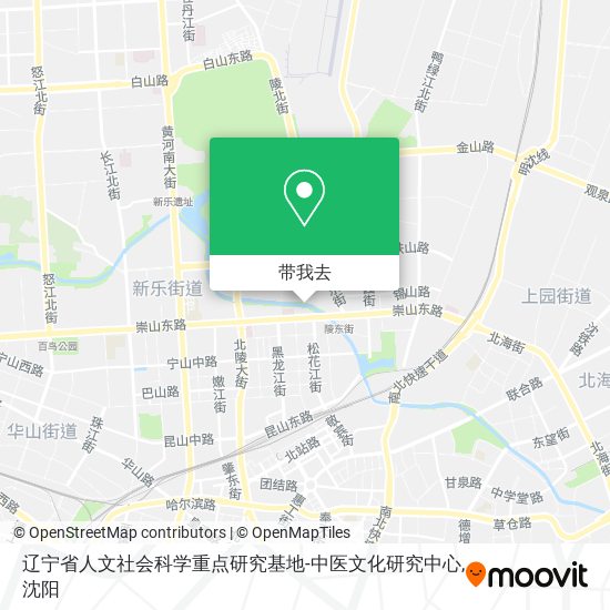 辽宁省人文社会科学重点研究基地-中医文化研究中心地图