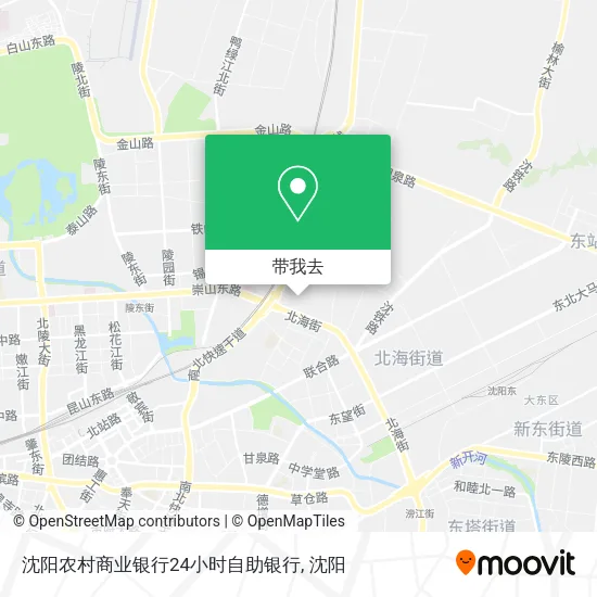 沈阳农村商业银行24小时自助银行地图