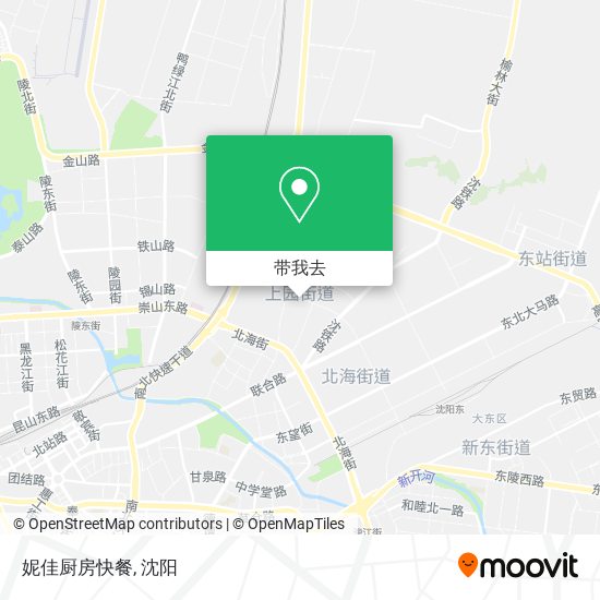 妮佳厨房快餐地图