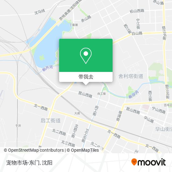 宠物市场-东门地图
