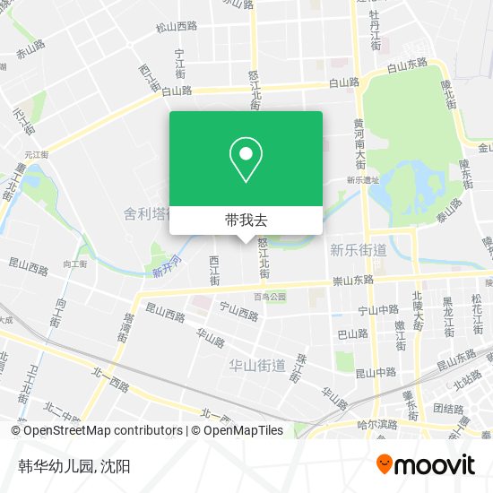 韩华幼儿园地图