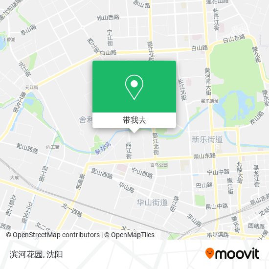 滨河花园地图