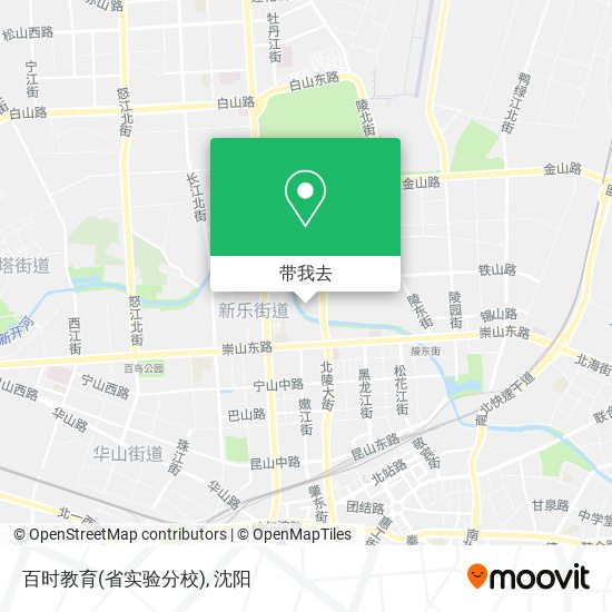 百时教育(省实验分校)地图