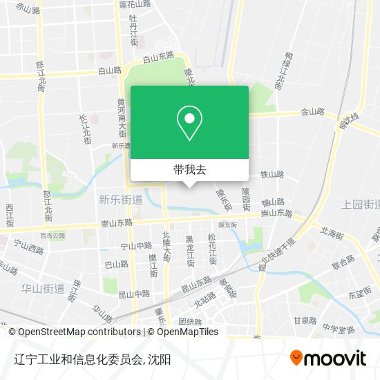 辽宁工业和信息化委员会地图
