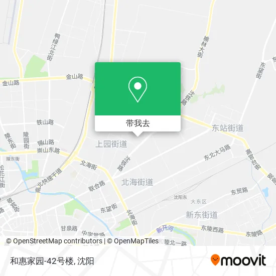 和惠家园-42号楼地图