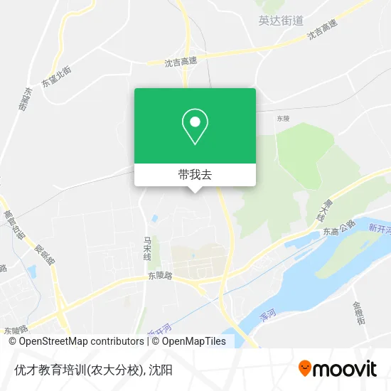 优才教育培训(农大分校)地图